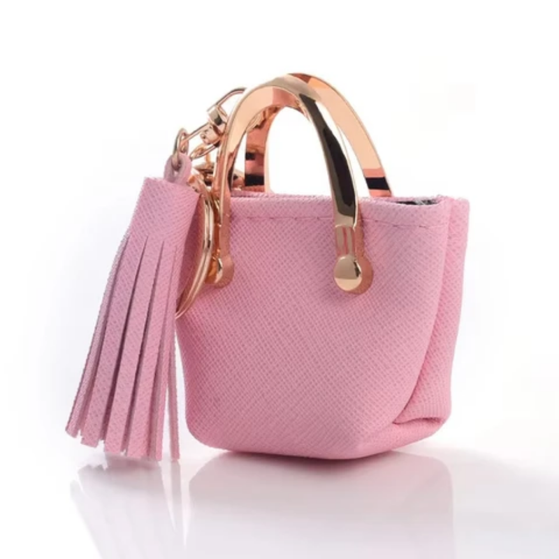 Mini Tassel Luxury Handbad Keychain