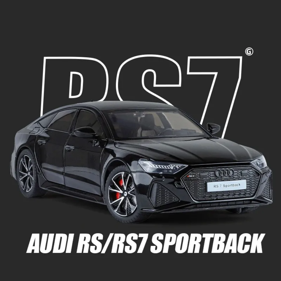 Audi RS7 Metal Diecast Car 1:24 (20x8 cm)