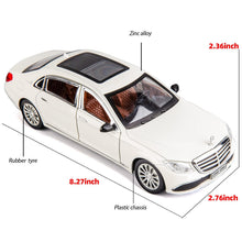 Load image into Gallery viewer, Mercedes E300L Metal Diecast Car