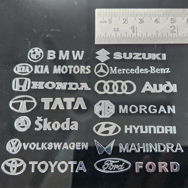 Logo Sticker Labels 10 Pcs Set