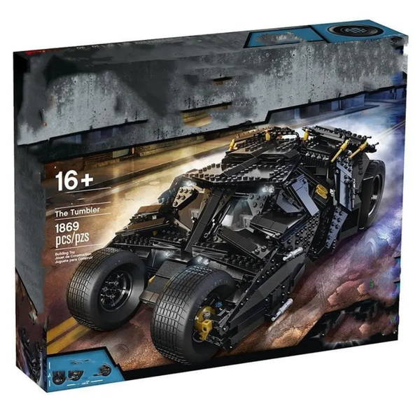 Batmobile The Knight Technique Version Building Blocks Car 1869 Pcs, 1:8 Scale