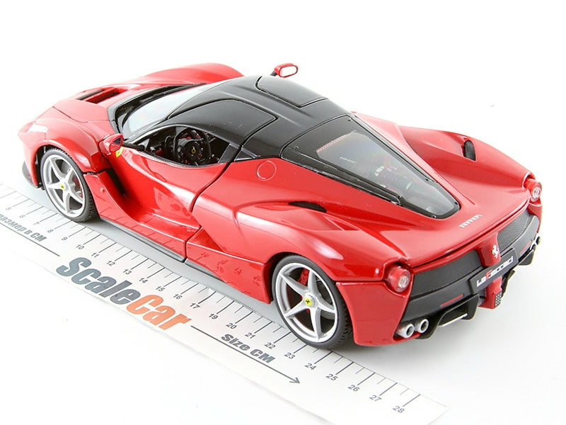 Ferrari LaFerrari Red 1:18 Licensed Bburago Diecast Scale Model