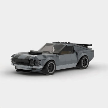 1969 Ford Mustang Boss 302 Building Blocks Car