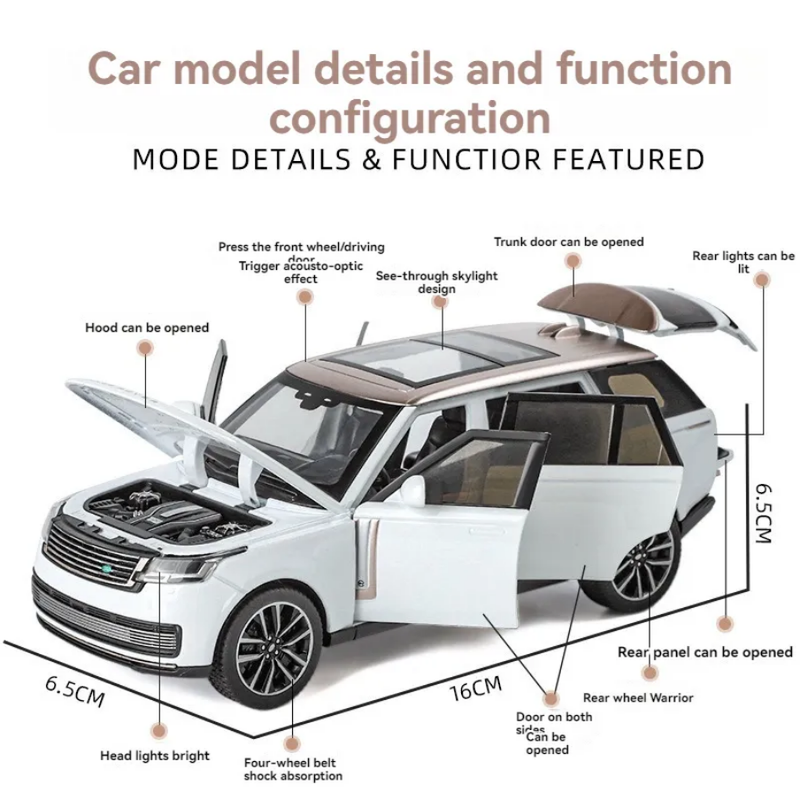 Range Rover SV Diecast Toy Car @ Kaarr