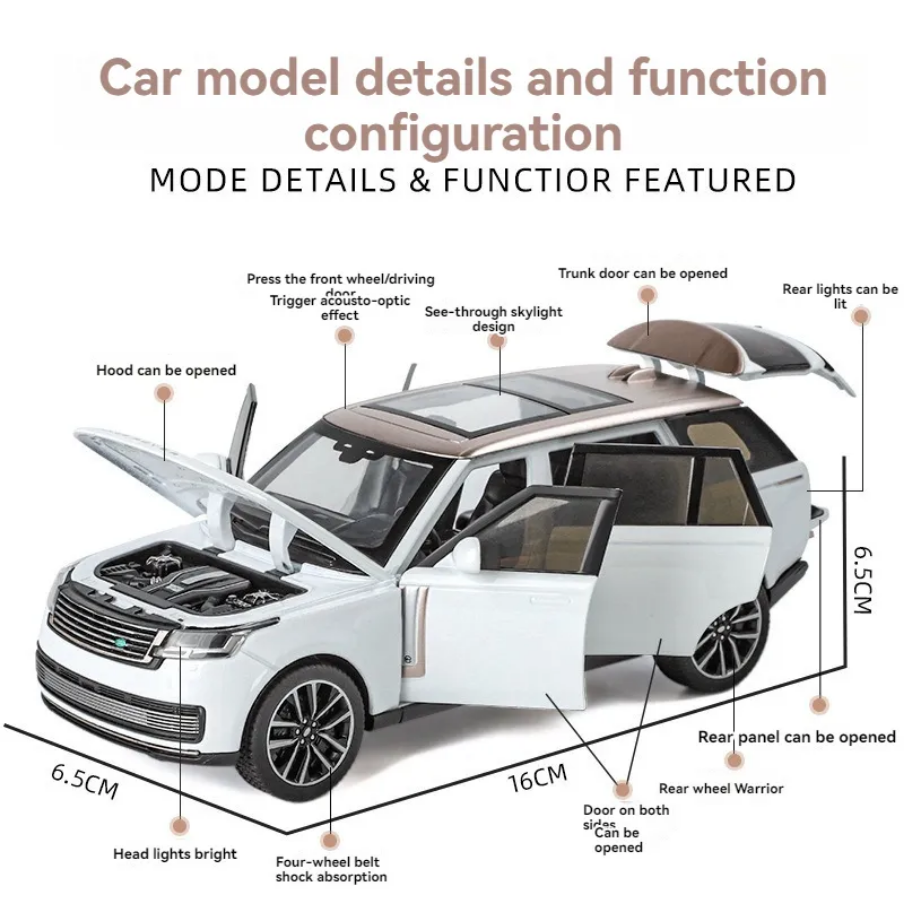 Range Rover SV Diecast Toy Car @ Kaarr