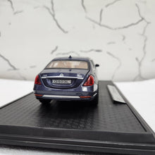 Load image into Gallery viewer, Mercedes Maybach S680 Limo Blue Metal Diecast Car 1:24 (20x8 cm)