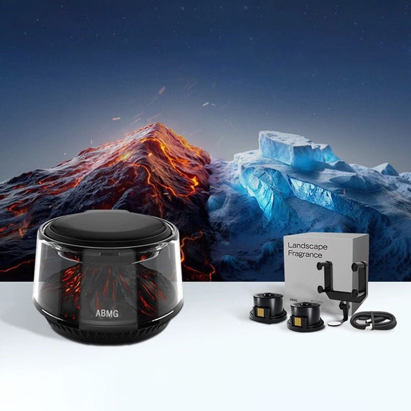 Volcano & Glacier Smart Diffuser Metal Alloy Perfume Aromatherapy