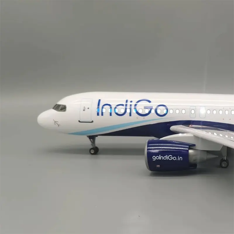 Indigo A320 Aeroplane 46cm 1/80 Scale