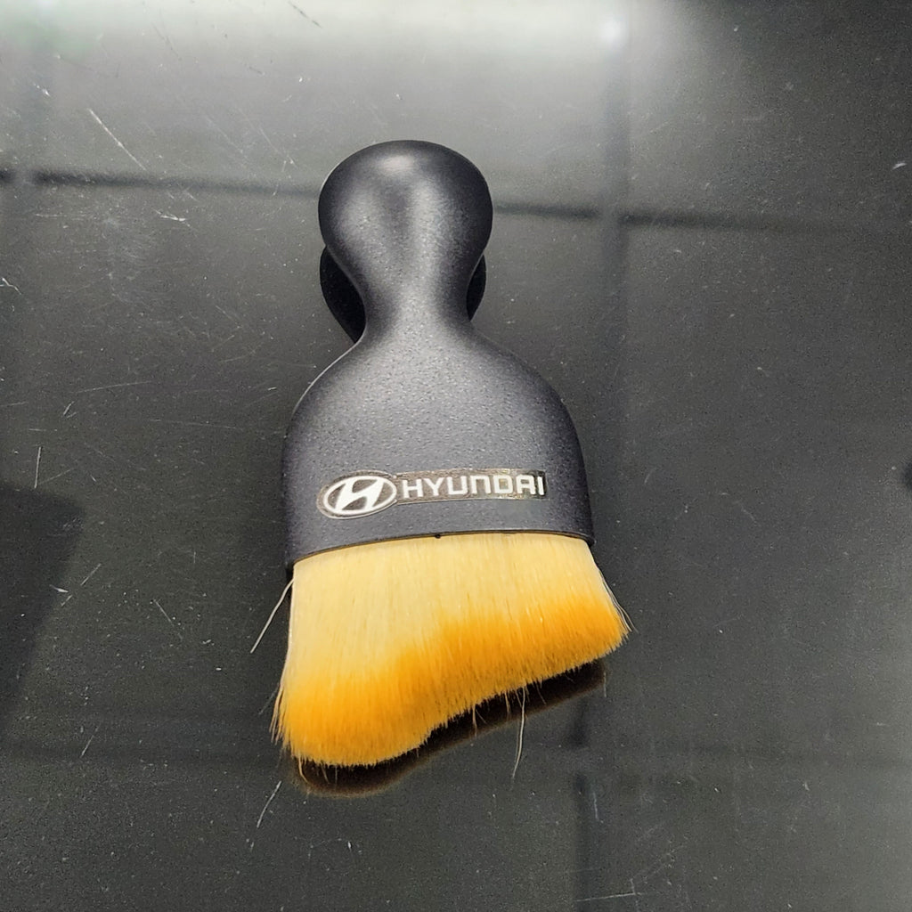Car Interior Detailing, Cleaning Soft Brush, Curved Design Dust Collectors with Cover and Logo