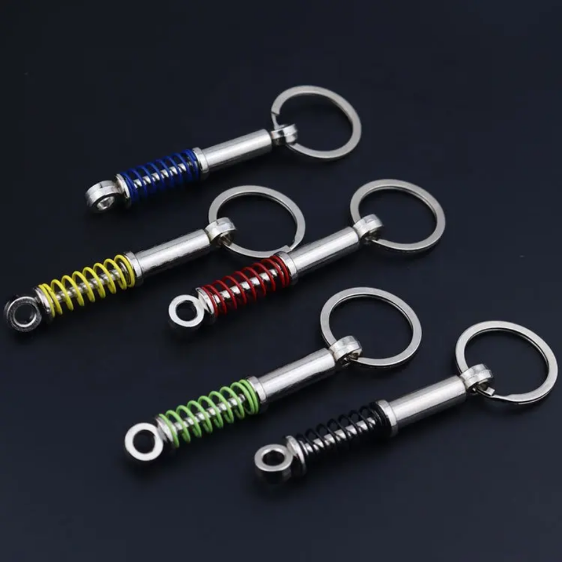 5 Pcs Set Metal Keychains Mix Designs