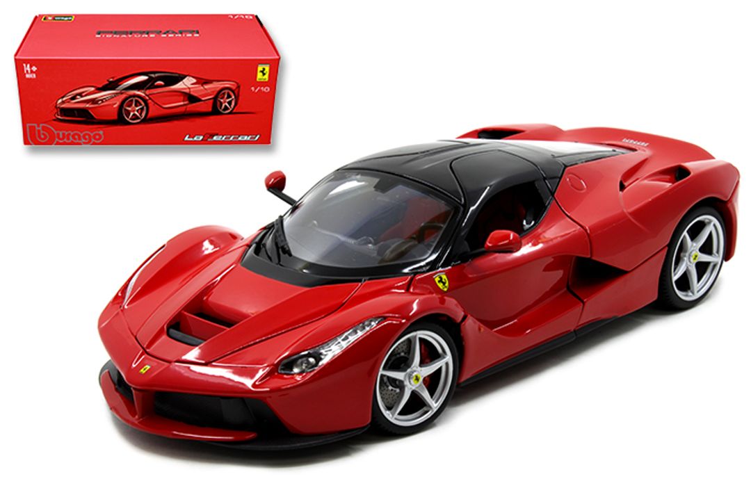 Ferrari LaFerrari Red 1:18 Licensed Bburago Diecast Scale Model