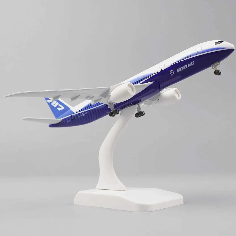 Original B787 Aeroplane Diecast Model 20 CM