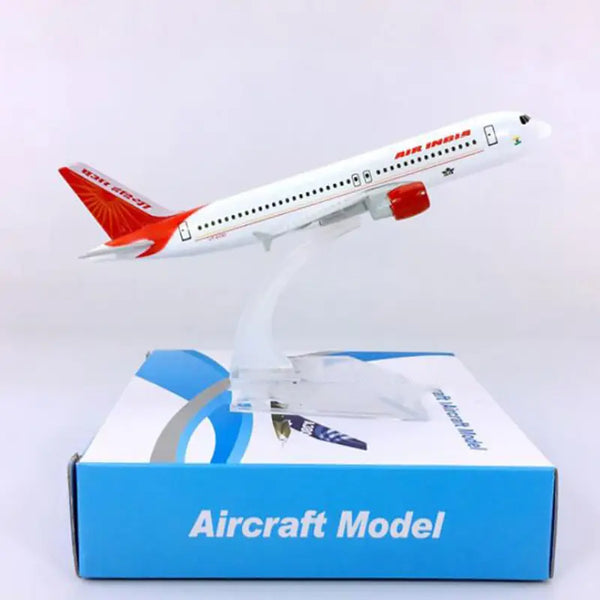 Air India A320 Aeroplane Diecast Model 16 CM