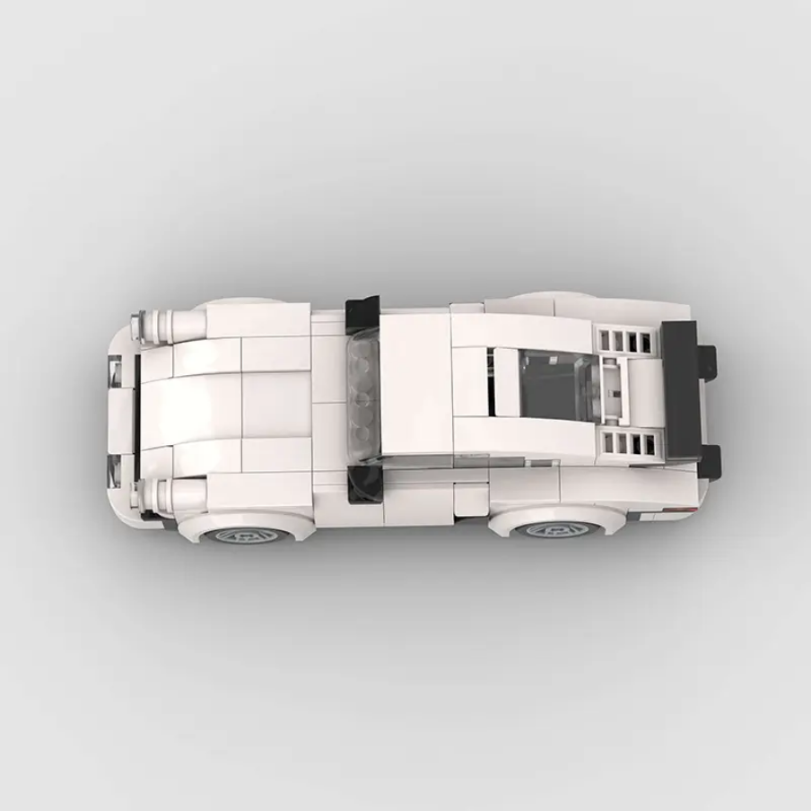 Porsche 911 Classic Building Blocks Car