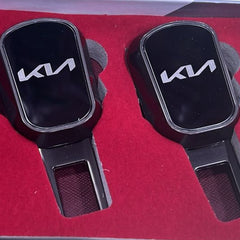 2 Pcs, Metal & Glass 2in1 Metal Buckle & Holder With Logo