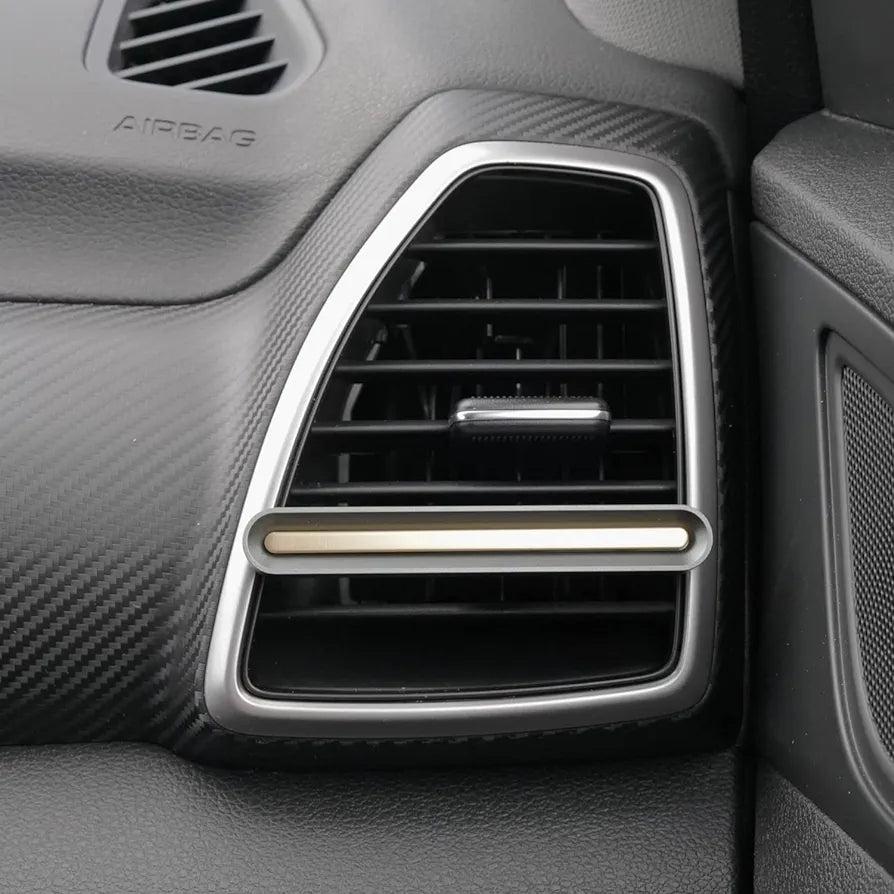 Metal Car Air Freshener - Automotive Fragrance Diffuser - Vent Clip with a Scent Stick for a Vehicle - Magnetic