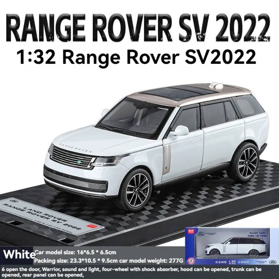 Range Rover SV Diecast Toy Car @ Kaarr