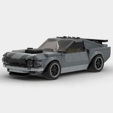 1969 Ford Mustang Boss 302 Building Blocks Car