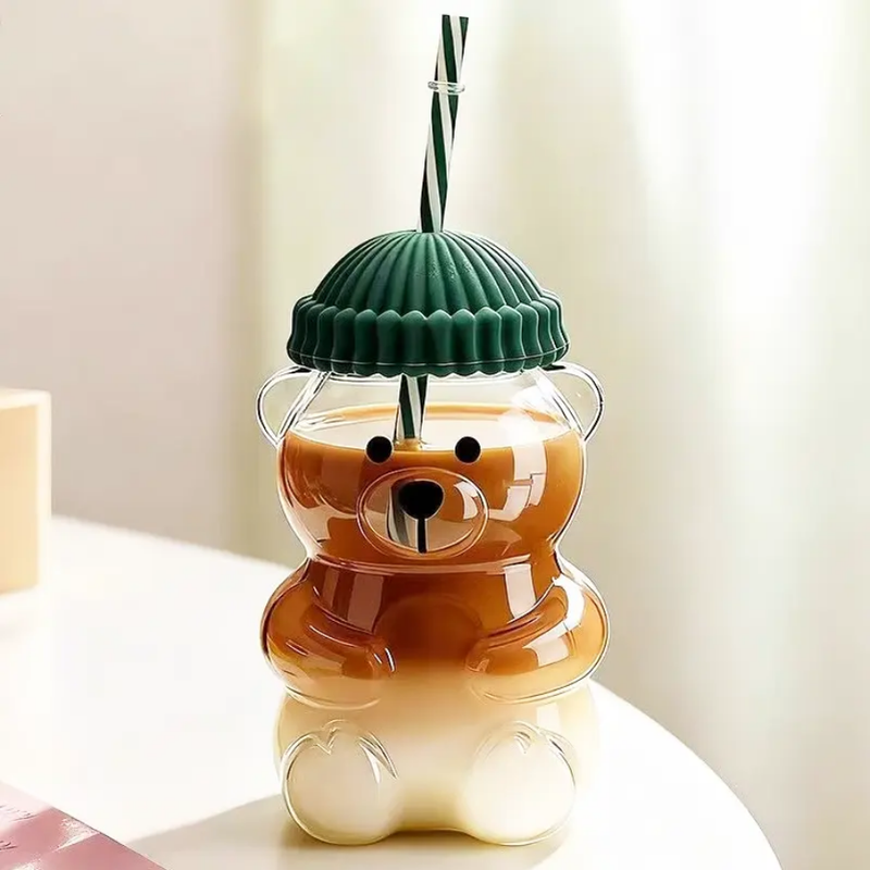 Bear Shape Exclusive 500 ML Glass Mug