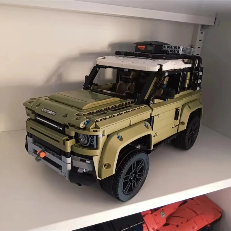 Defender Technique Version Building Blocks Car 2573 Pcs, 1:8 Scale