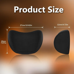 2 Pcs Set Car Memory Foam Neck Rest Pillow
