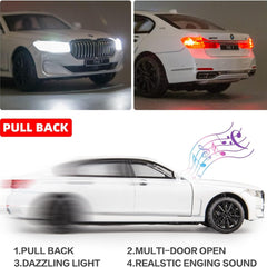 BMW 760 Li Metal Diecast Car 1:24 (20x8 cm)