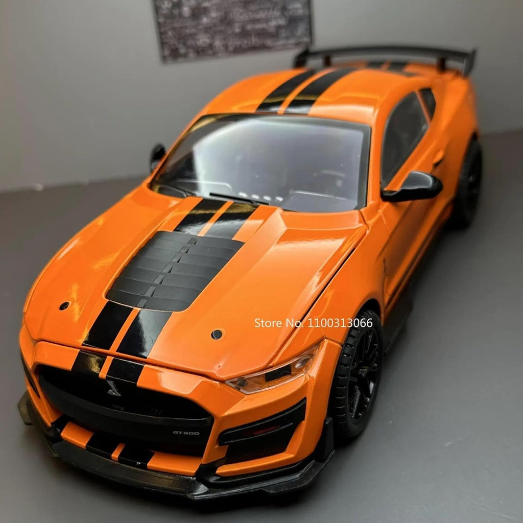 Ford Mustang Shelby GT500 Metal Diecast Car 1:18 (26x10 cm)
