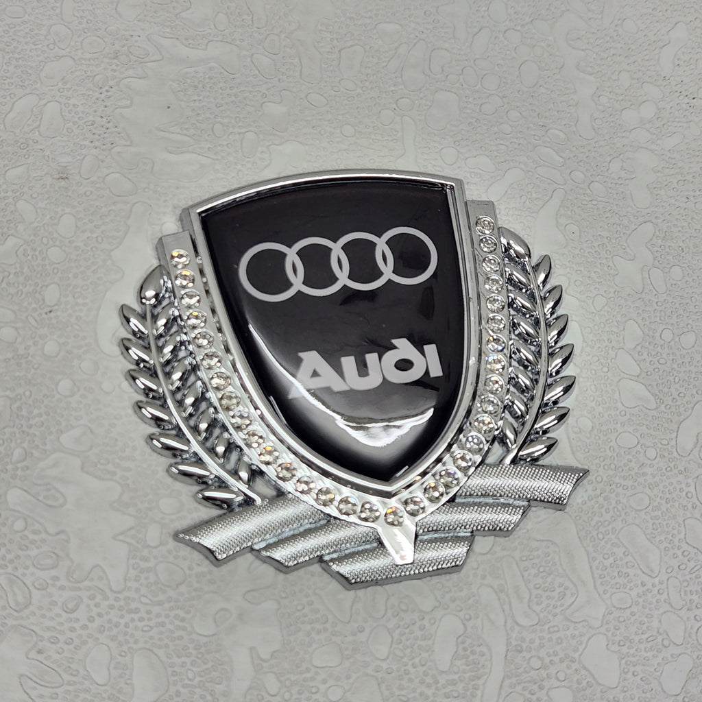3D Owners Club v3.0 Car Metal Emblem Badge Sticker Decal (Silver) 8.3 x 8 cm