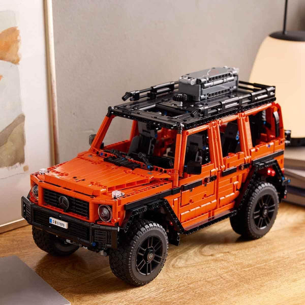 Mercedes G500 Technique Version 2891 Pcs, 1:8 Scale Building Blocks Car