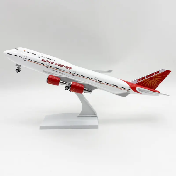 Air India B747 Aeroplane Diecast Model 30 CM