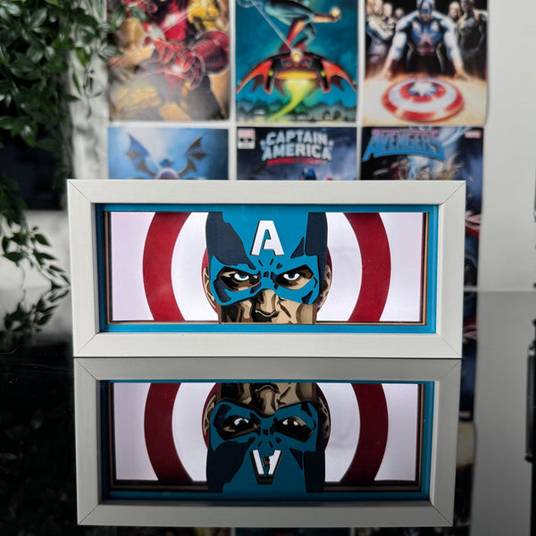 Captain America Night Lights Popular LED LightBox