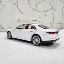 Load image into Gallery viewer, Mercedes S Class S600L White Metal Diecast Car 1:22 (20x8 cm)