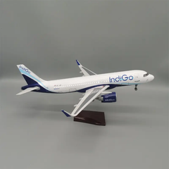 Indigo A320 Aeroplane 46cm 1/80 Scale