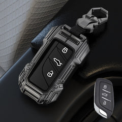 MG Astor / ZS EV Premium Batman Metal Alloy Keycase with Holder & Rope Chain