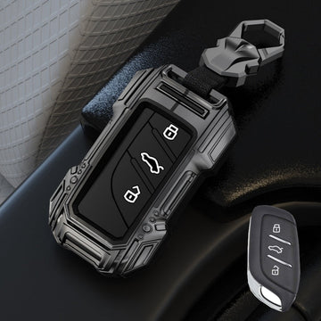 MG Astor / ZS EV Premium Batman Metal Alloy Keycase with Holder & Rope Chain