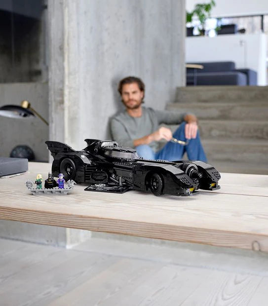 1989 Batmobile Technique Version 3306 Pcs, 1:8 Scale Building Blocks Car