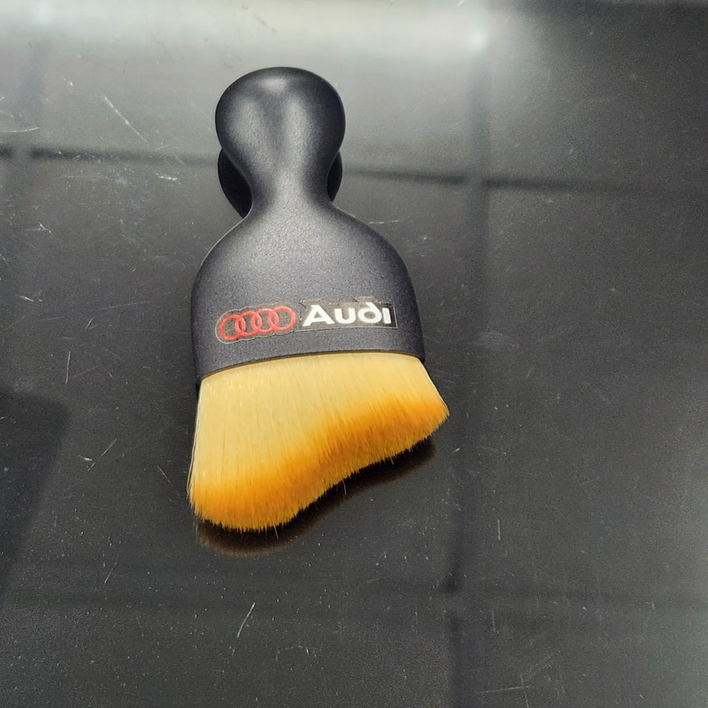 Car Interior Detailing, Cleaning Soft Brush, Curved Design Dust Collectors with Cover and Logo
