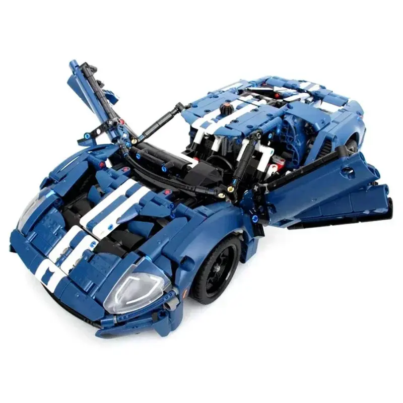 Ford GT Technique Version 1468Pcs, 1:12 Scale Building Blocks Car