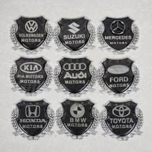 Load image into Gallery viewer, 3D Owners Club v2.0 Car Metal Emblem Badge Sticker Decal (Silver)