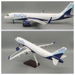 Indigo A320 Aeroplane 46cm 1/80 Scale