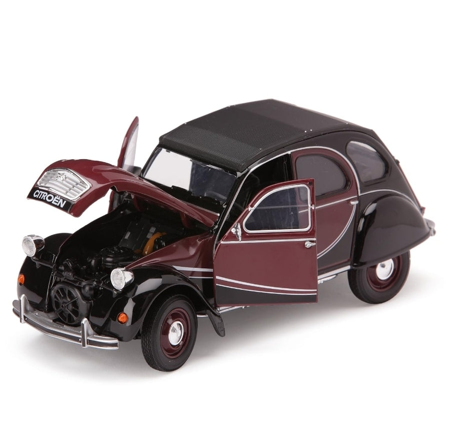 Citroen 2CV Charleston Licensed Welly 1:24 Diecast Scale Model