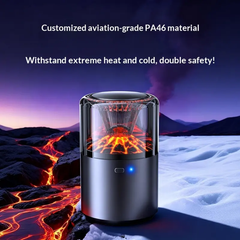 Car Smart Diffuser Volcano & Glacier Metal Alloy Perfume Aromatherapy