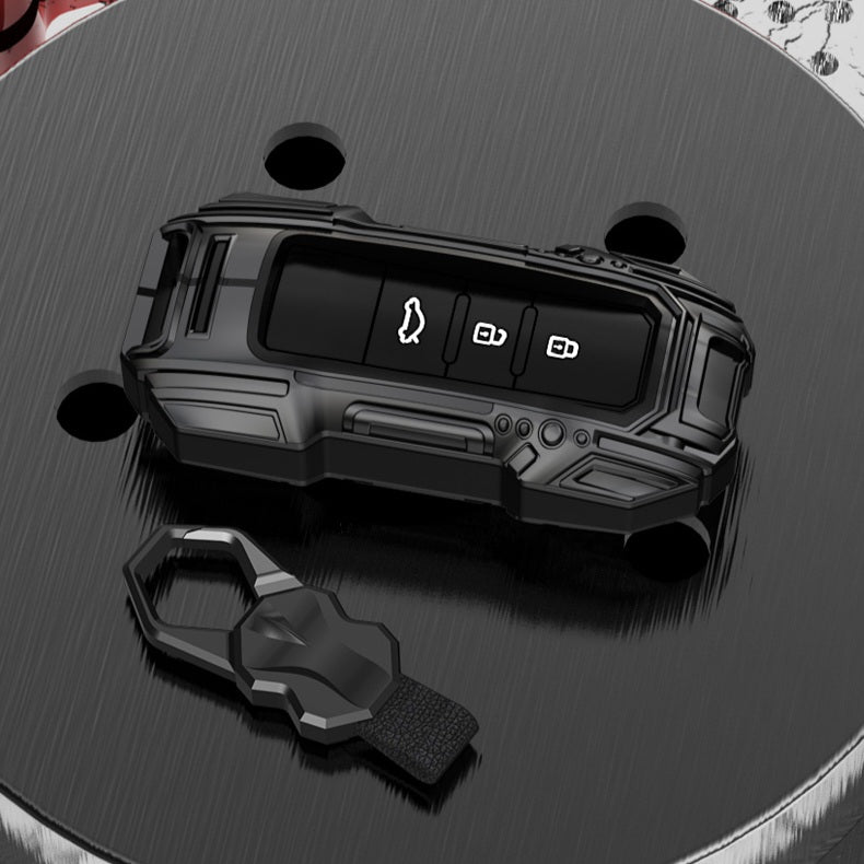 MG Hector v1.0 Premium Batman Metal Alloy Keycase with Holder & Rope Chain