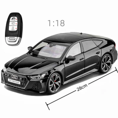Black Audi RS7 Diecast Car with Remote - Kaarr