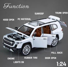 Load image into Gallery viewer, Toyota Land Cruiser GR Metal Diecast Car 1:24