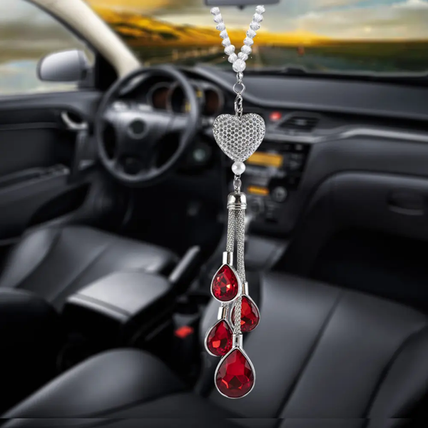 Luxury Diamond Bling Heart Hanging