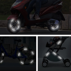 Tyre Rim Reflective Sticker