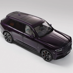 Rolls Royce Cullinan Purple 1:18 Dealer Edition Diecast Car Model