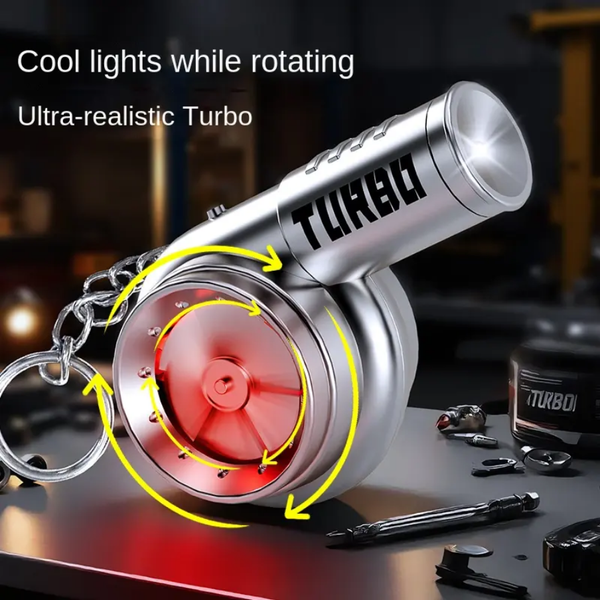 Turbo Metal LED, Sound Keychain