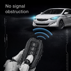 Hyundai Creta/Alcazar/i20/Venue/Aura 4 Button Key Transformer Exclusive Metal Alloy Keycase 2.0